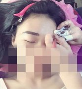 韩式半永.久仿真眉飘眉定眉纹眉前后对比效果照片分享