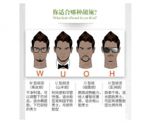 种植胡须效果图参考 性感男人必备